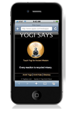Download your Yogi Says iphone app today